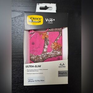 OtterBox Vue iphone15 Pro Max - Pink Camo